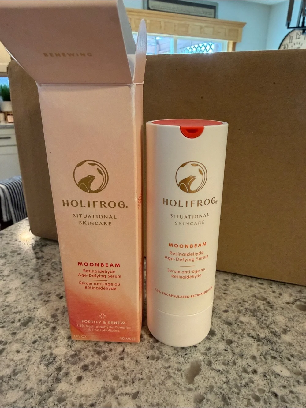 Holifrog Moonbeam Retinaldehyde Age-Defying Serum 1oz / 30ml Full Size NIB